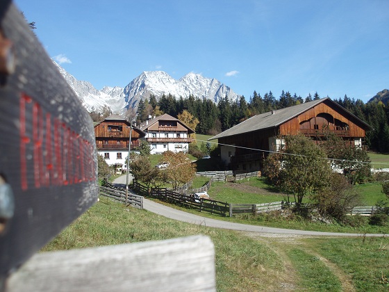 Urlaub auf dem Bauernhof - Wanderweg